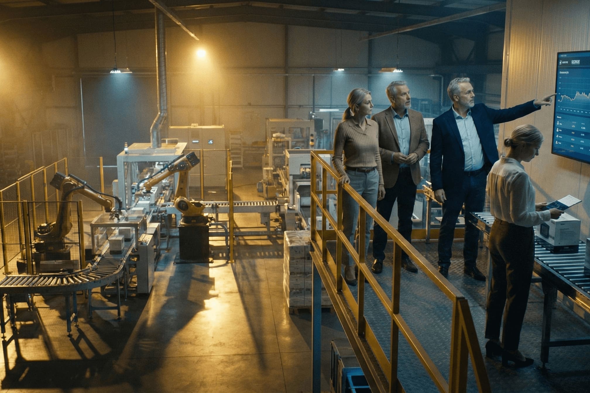 Engineer looking at blueprints