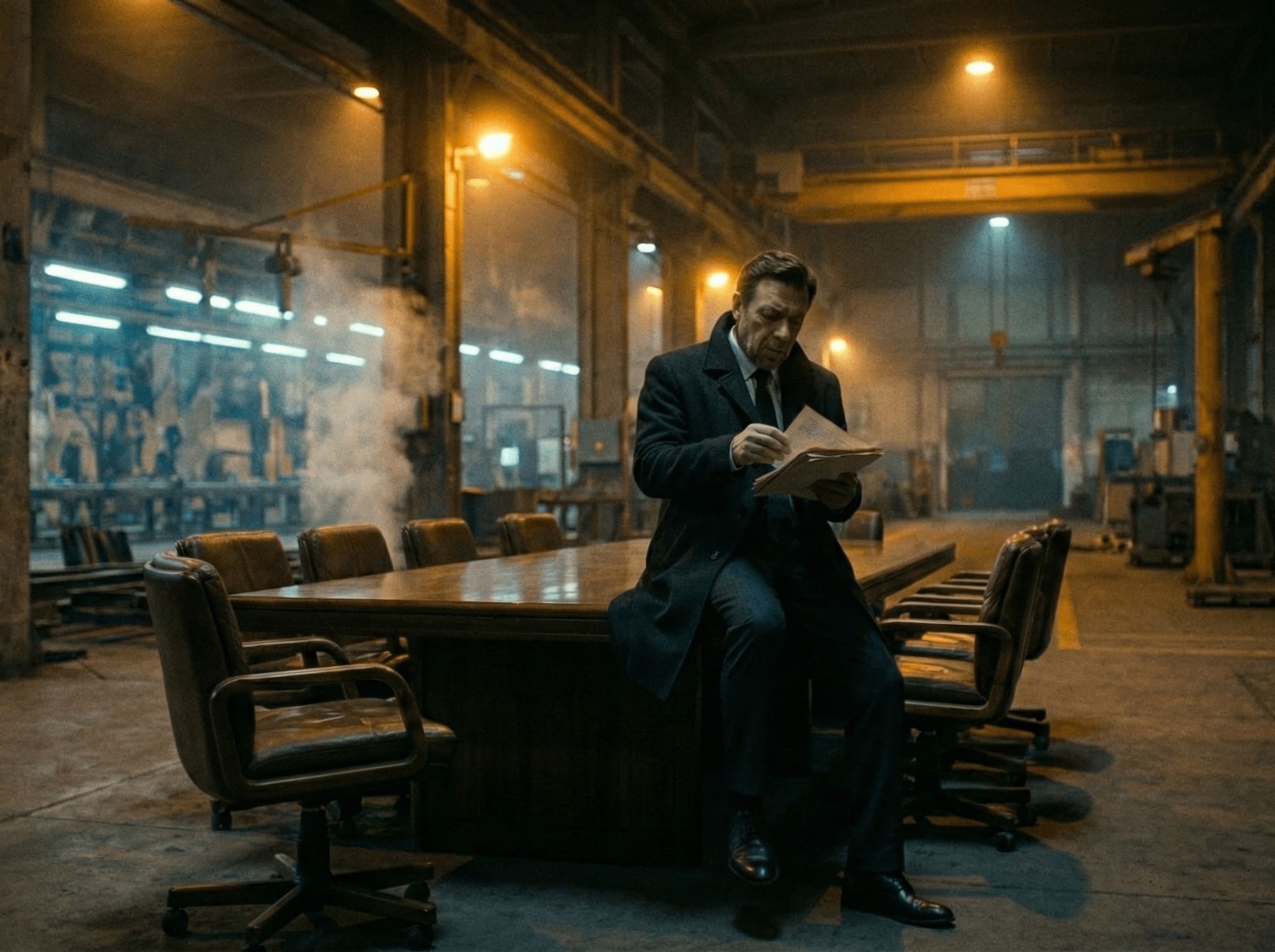 Team meeting with professionals